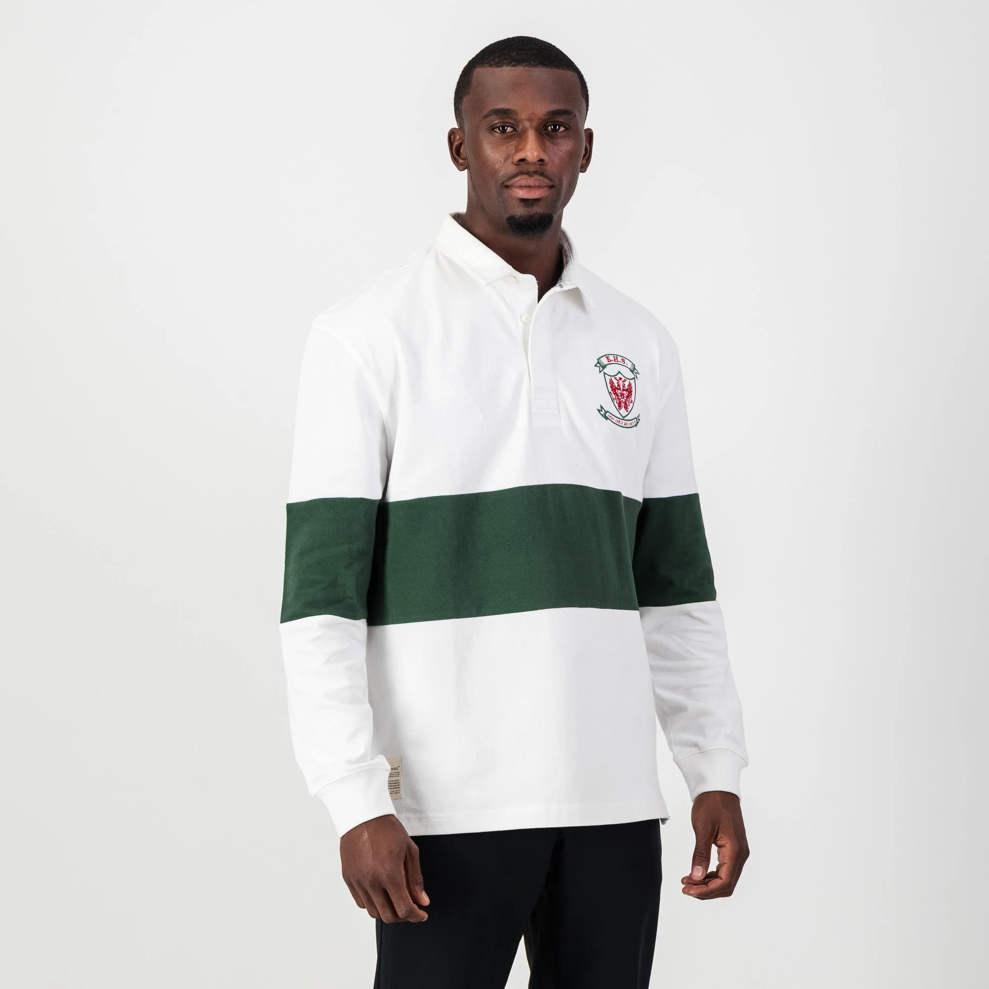 Schools Ermelo Hoerskool LS Rugby Jersey-White - Image 3