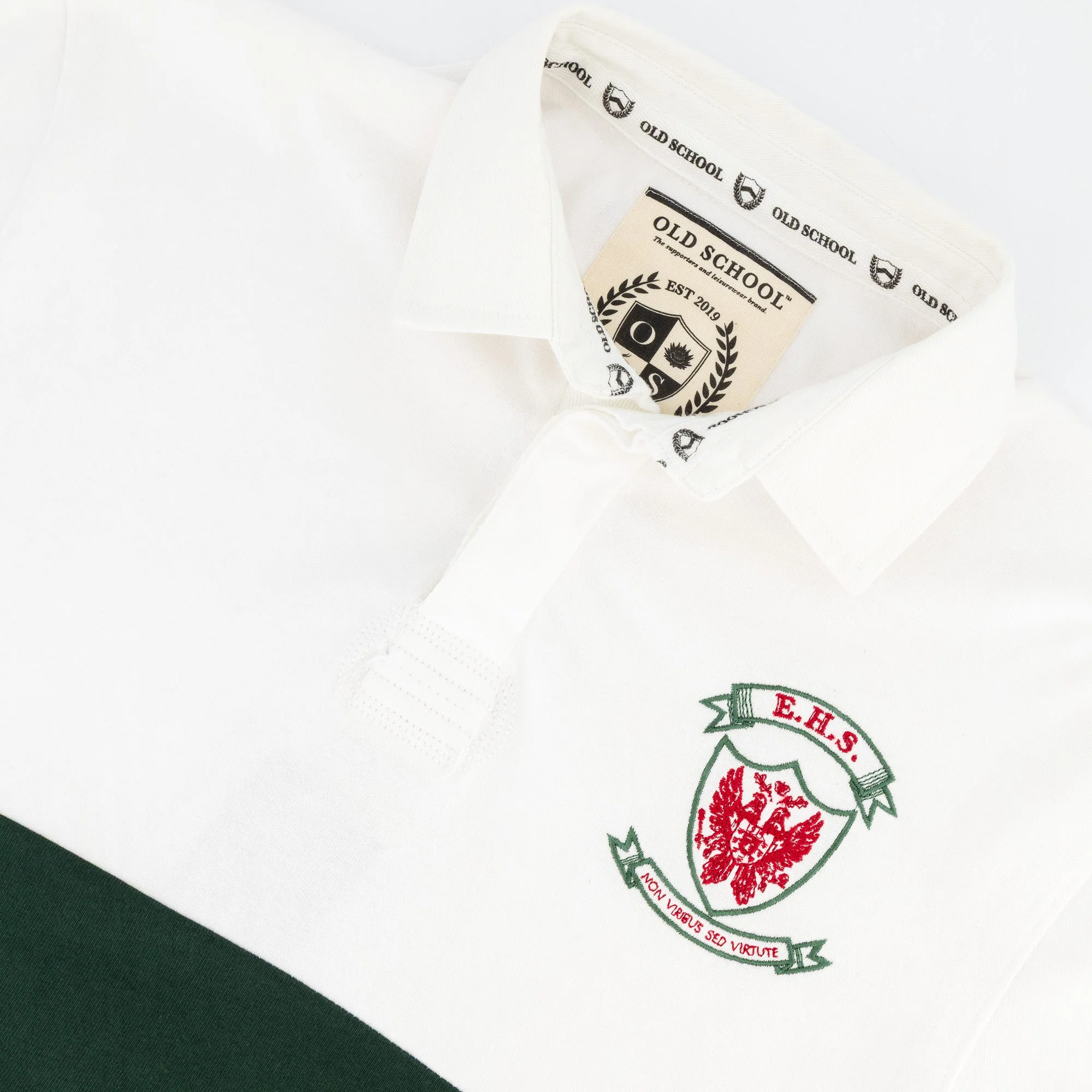 Schools Ermelo Hoerskool LS Rugby Jersey-White - Image 6