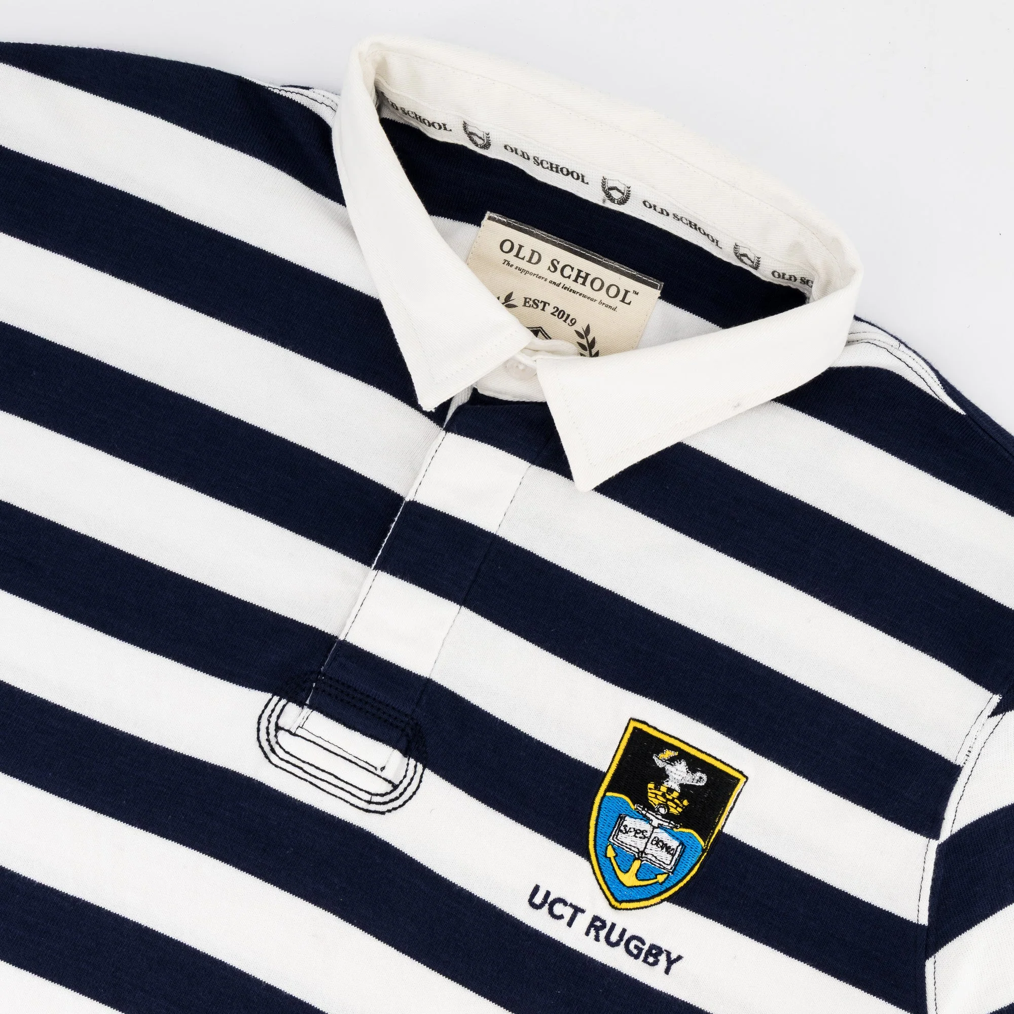 Schools Ikeys Varsity Cup YD LS Rugby Jersey-Navy - Image 6