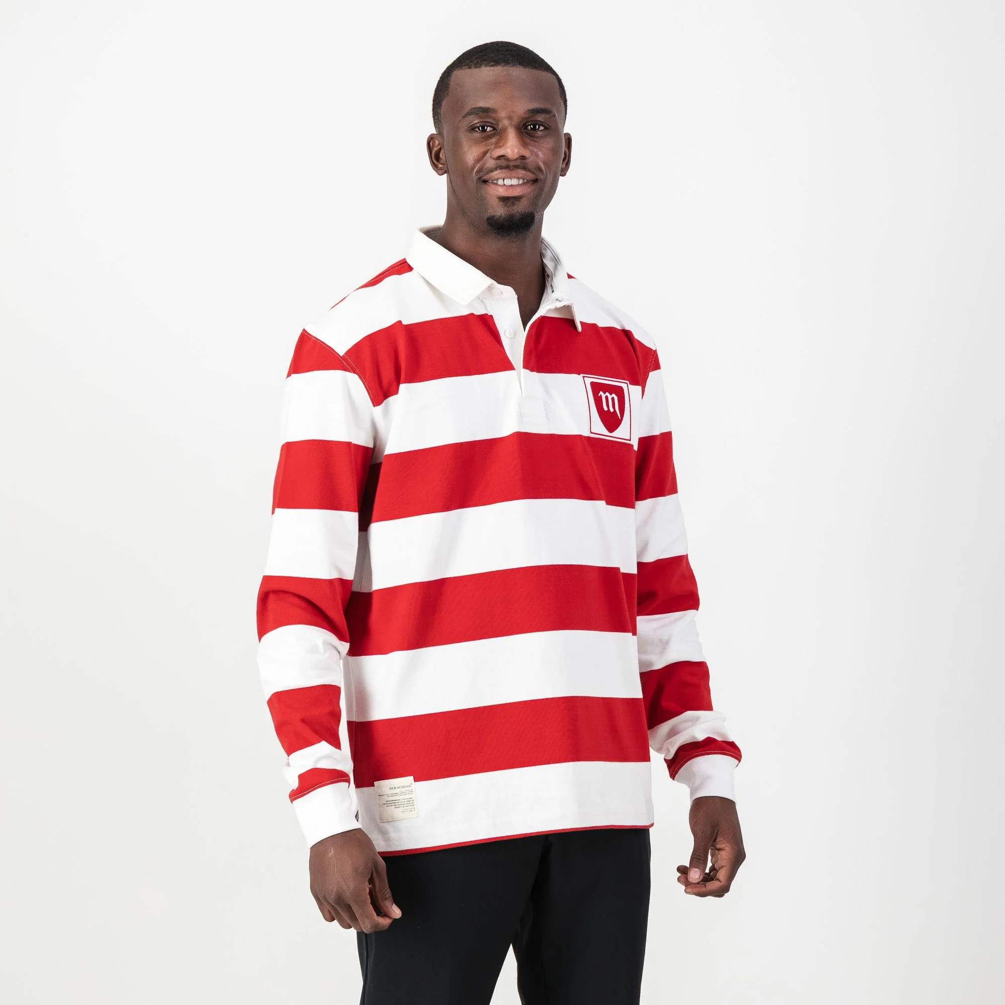 Schools Michael House YD LS Rugby Jersey-True Red - Image 3