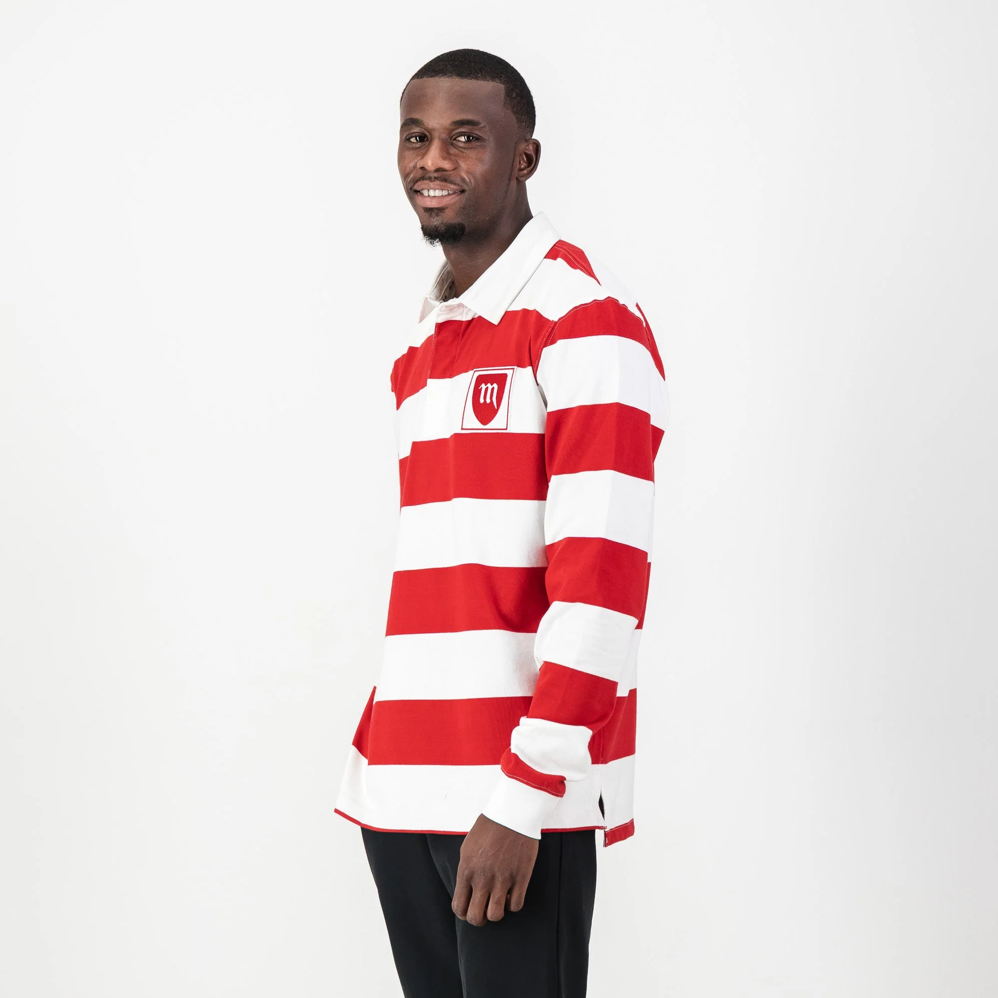 Schools Michael House YD LS Rugby Jersey-True Red - Image 4