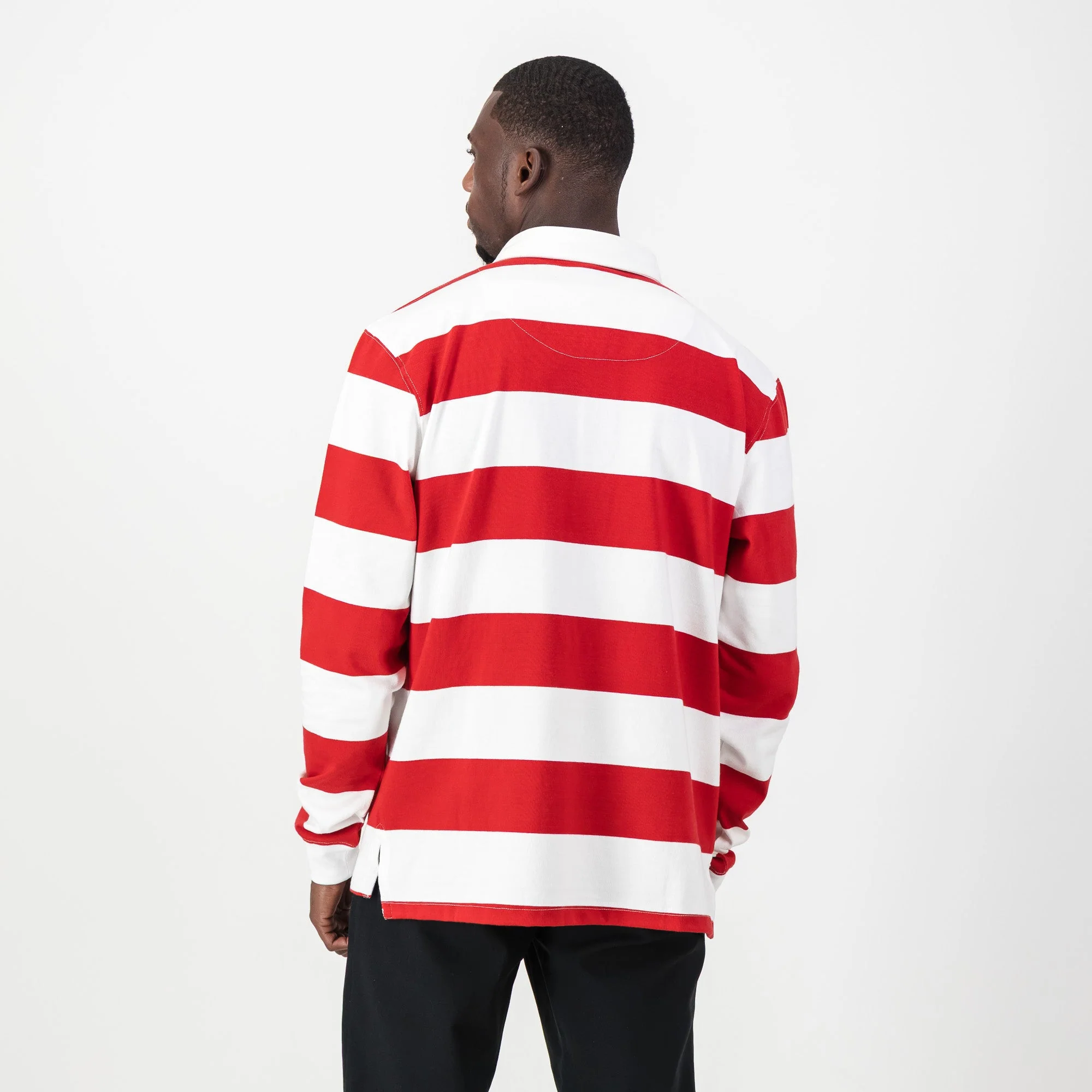 Schools Michael House YD LS Rugby Jersey-True Red - Image 5