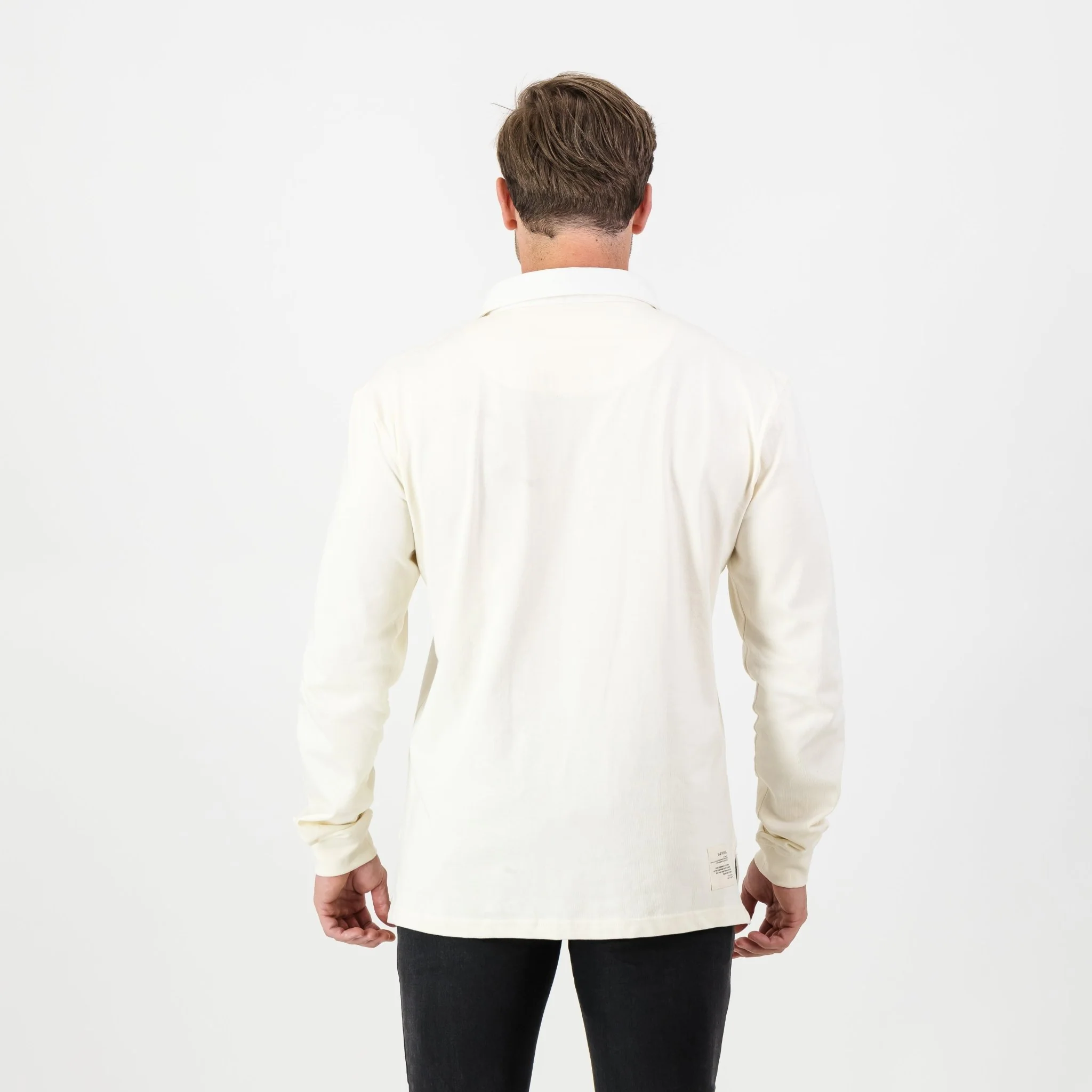SA Supporters Badge LS Rugby Jersey-Ivory - Image 5