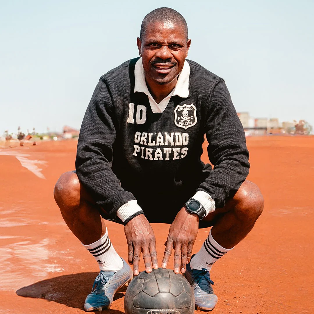 Orlando Pirates Knitted LS Jersey-Black - Image 4
