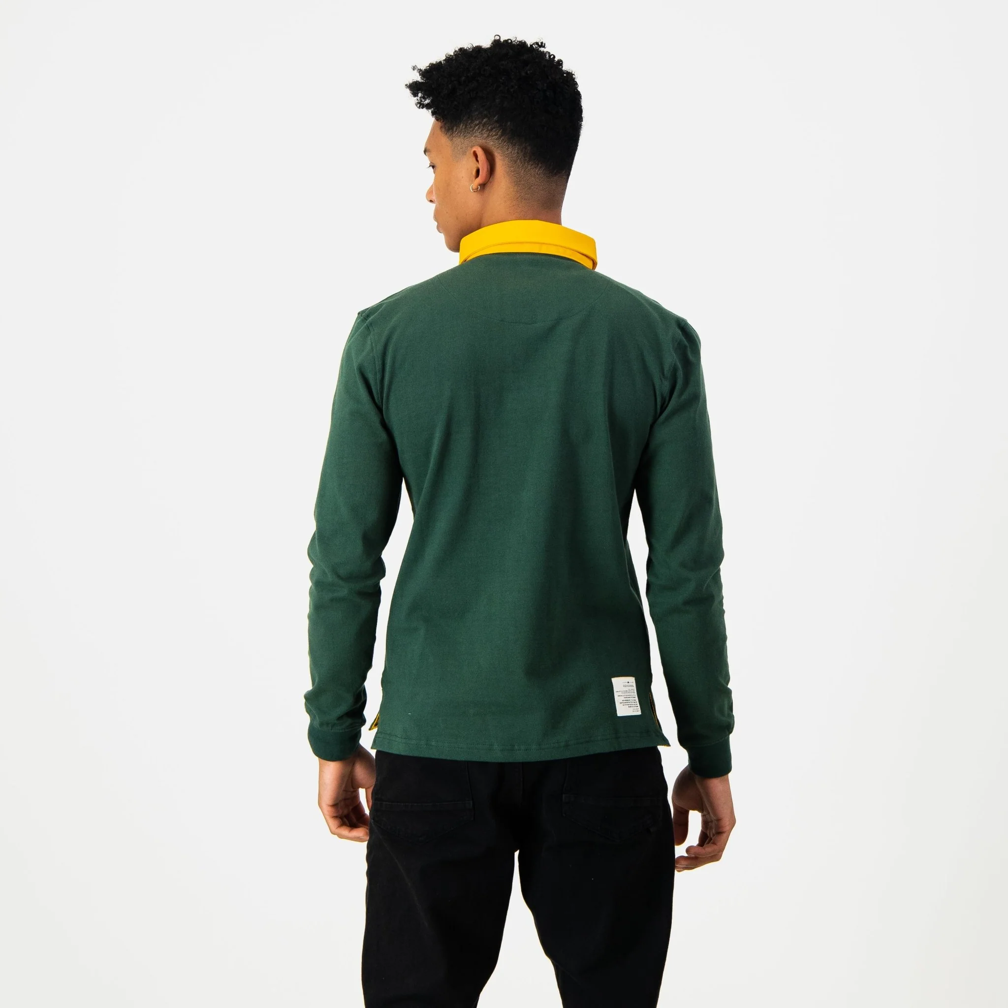 SA Supporters United LS Rugby Jersey-OS Green - Image 4