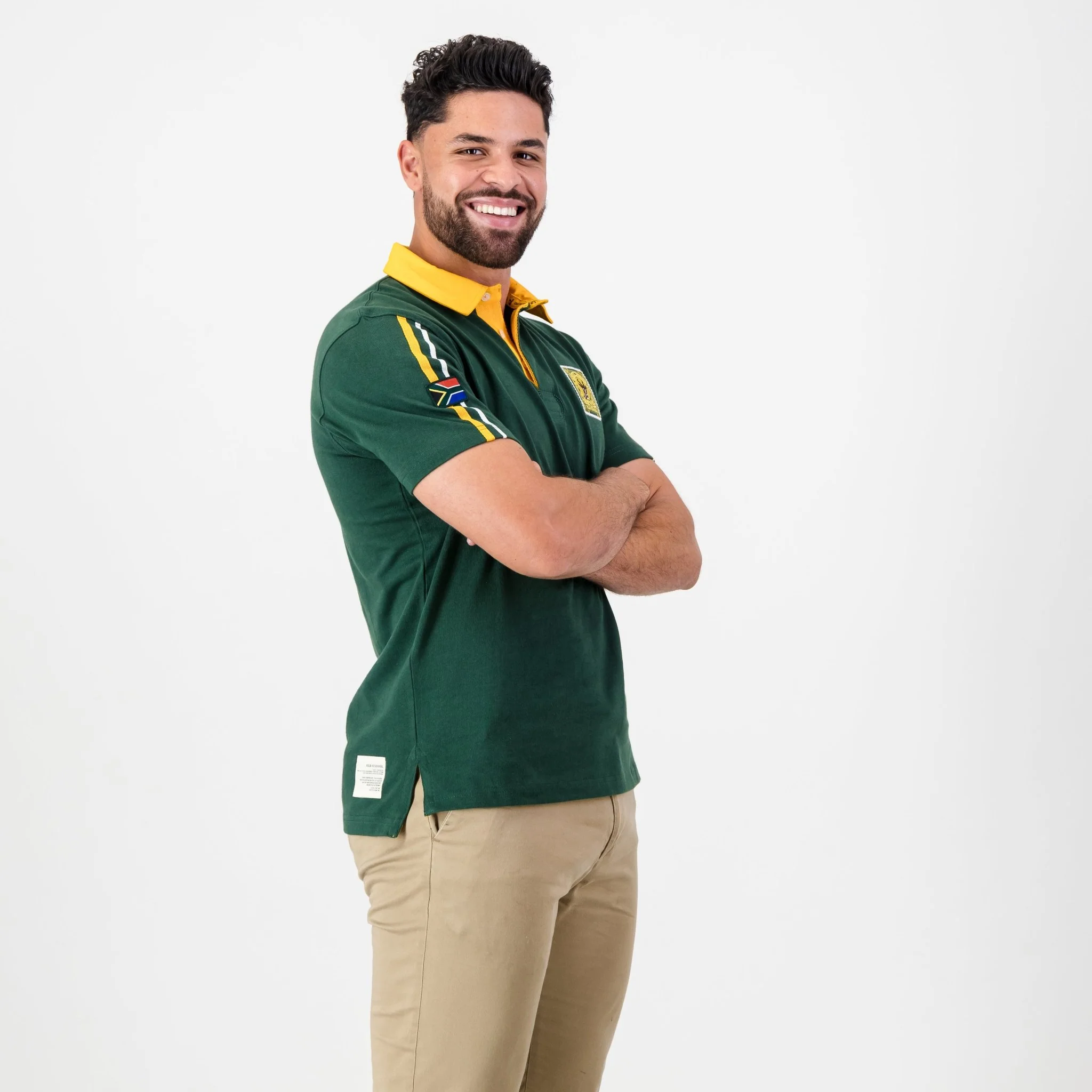 SA Supporters United SS Rugby Jersey-OS Green - Image 3