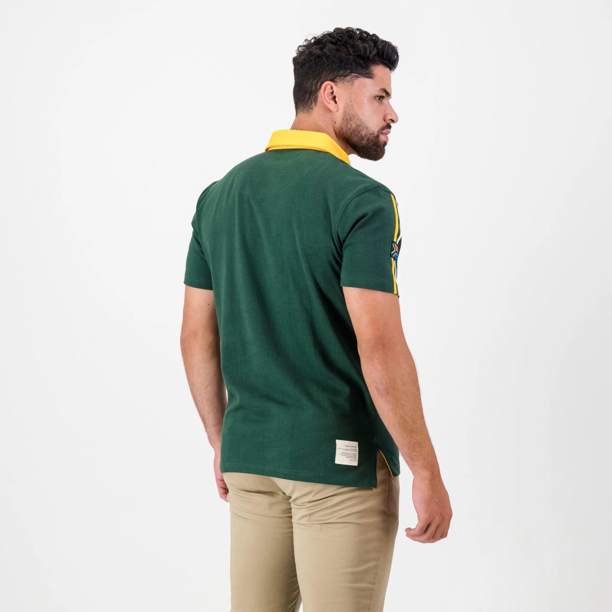SA Supporters United SS Rugby Jersey-OS Green - Image 4
