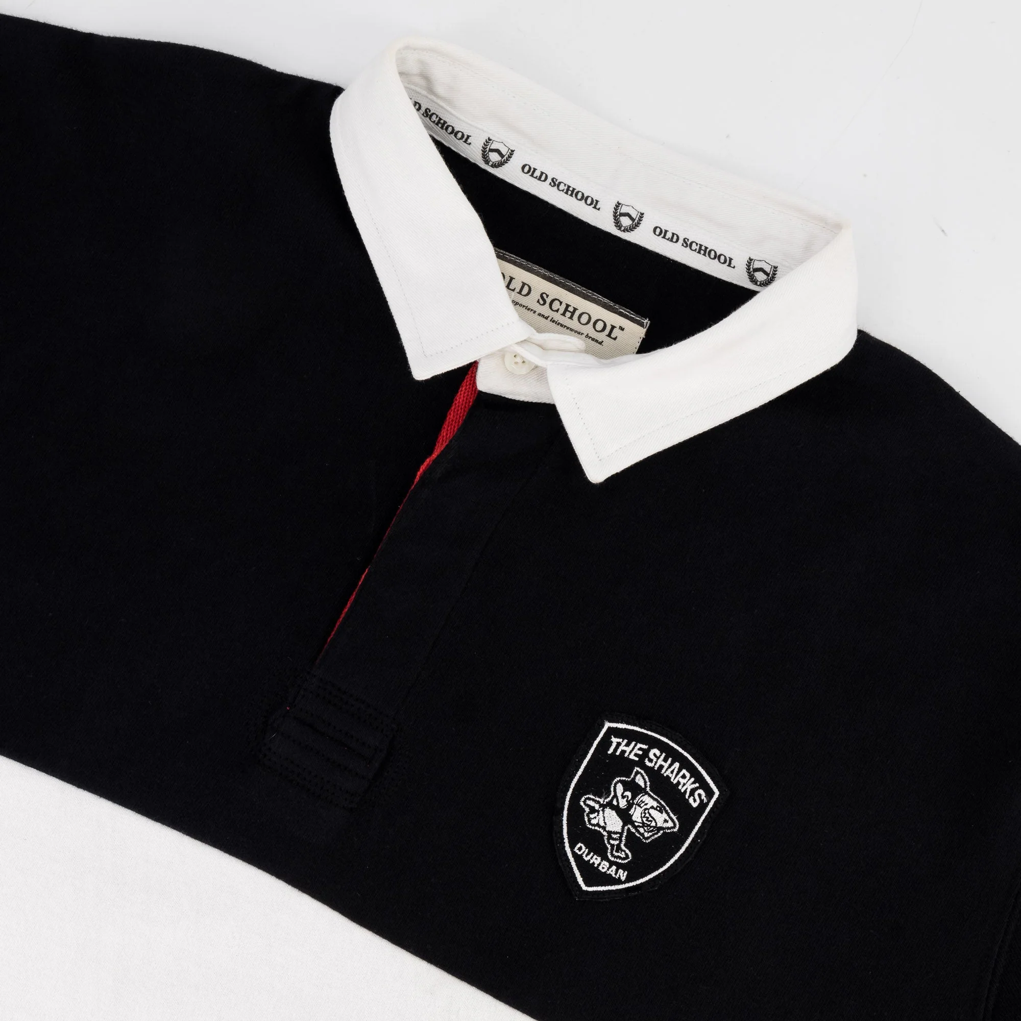Provincial Sharks LS Rugby Jersey-Black - Image 5
