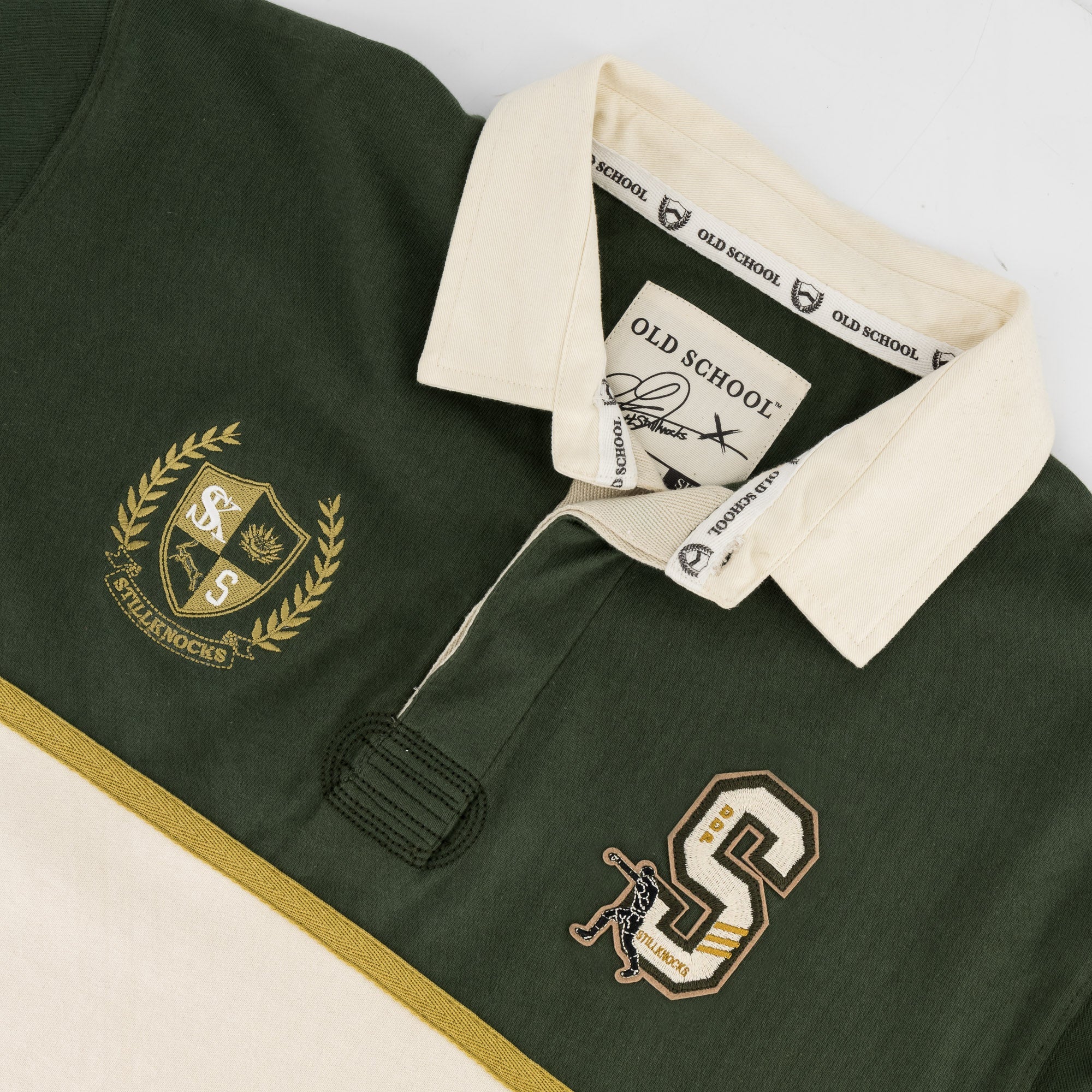 Stillknocks LS Rugby Jersey Enhanced-Military Olive - Image 5