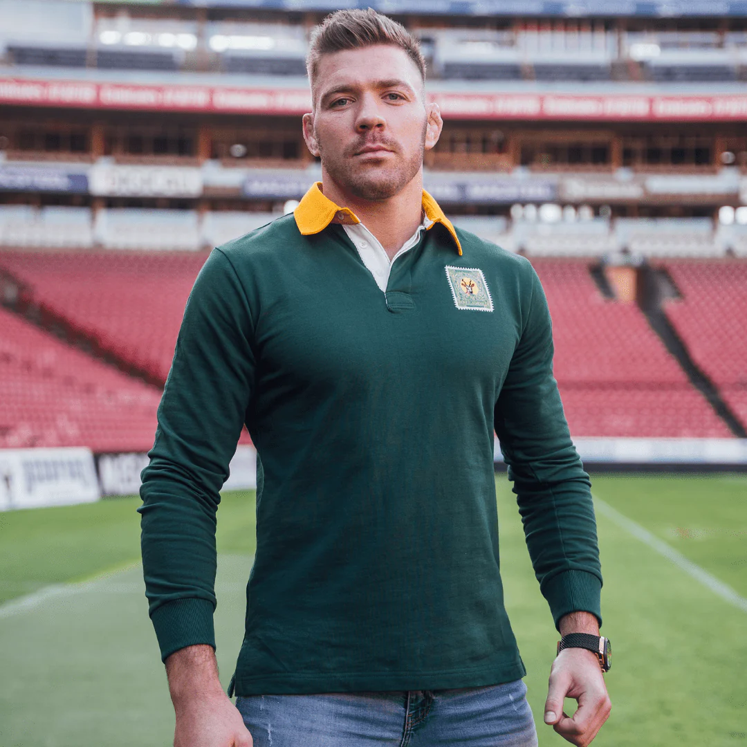 SA Supporters Classic LS Rugby Jersey-OS Green - Image 3