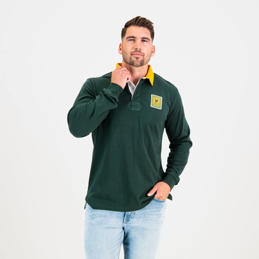 SA Supporters Classic LS Rugby Jersey-OS Green - Image 8