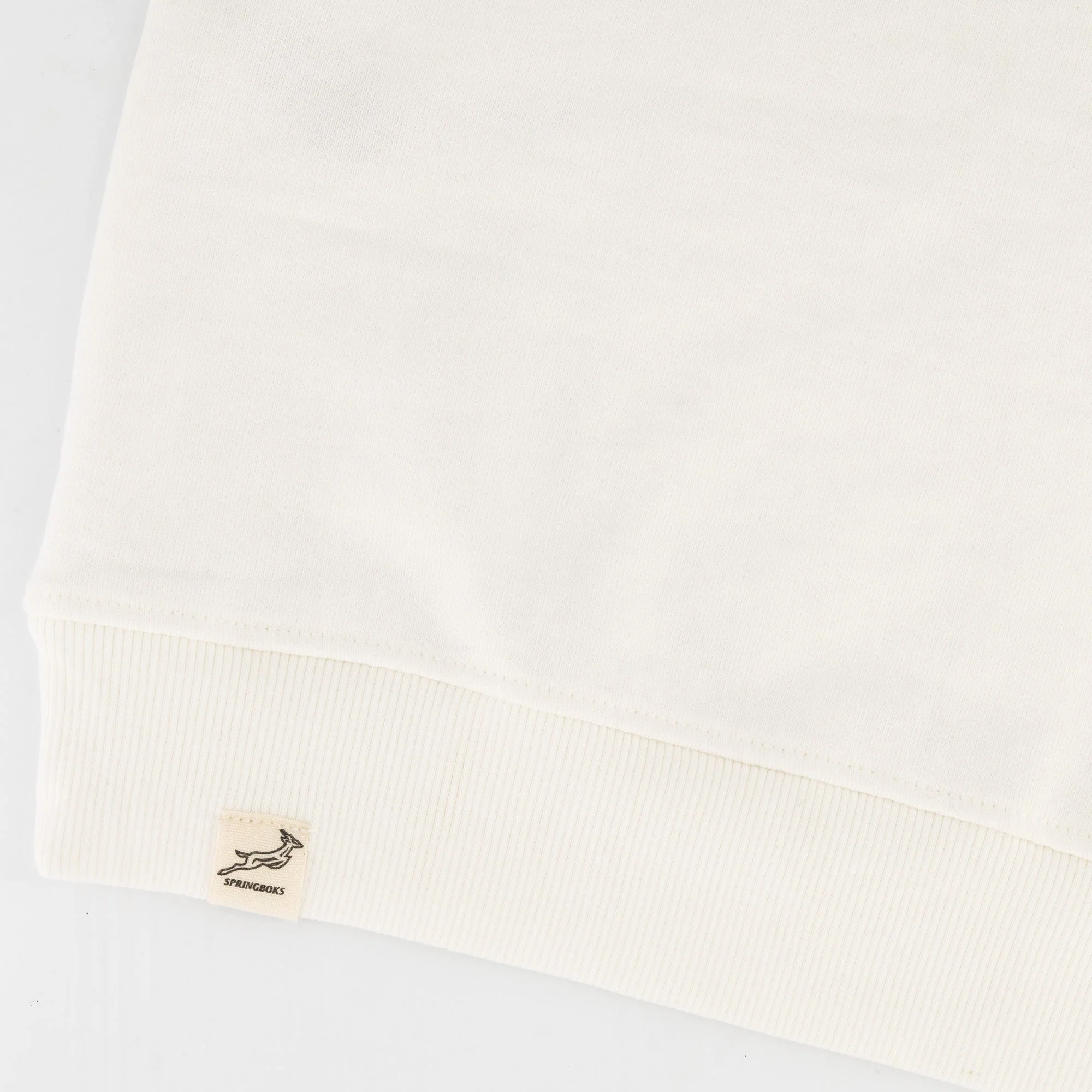 Springboks Classic Hoop Quarter Zip-Cloud Dancer - Image 9