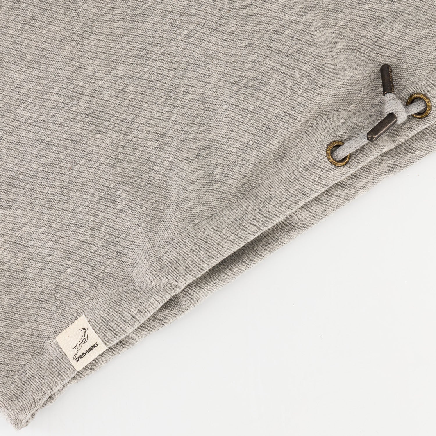 Springboks Crop Crew Sweat - LT Grey Melange - Image 6