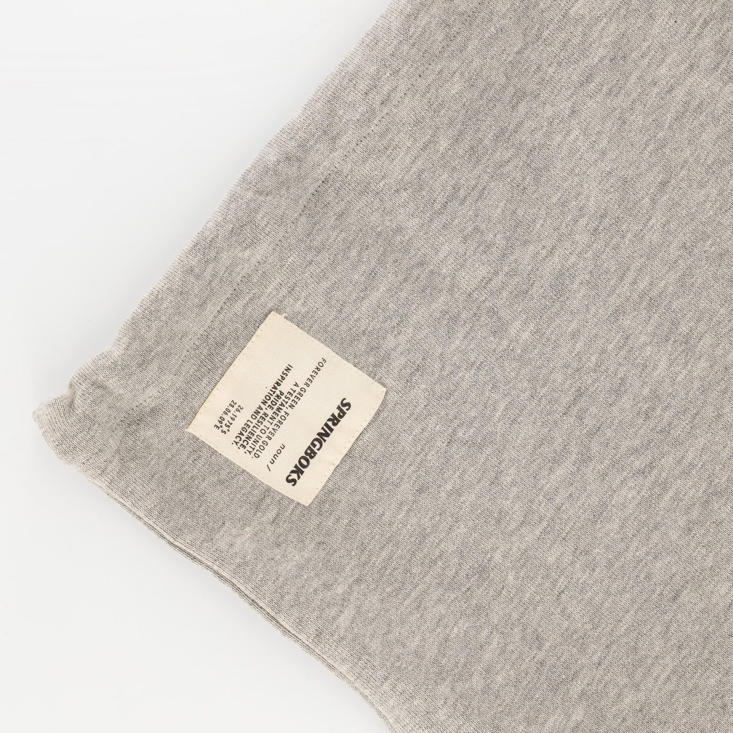 Springboks Crop Crew Sweat - LT Grey Melange - Image 7