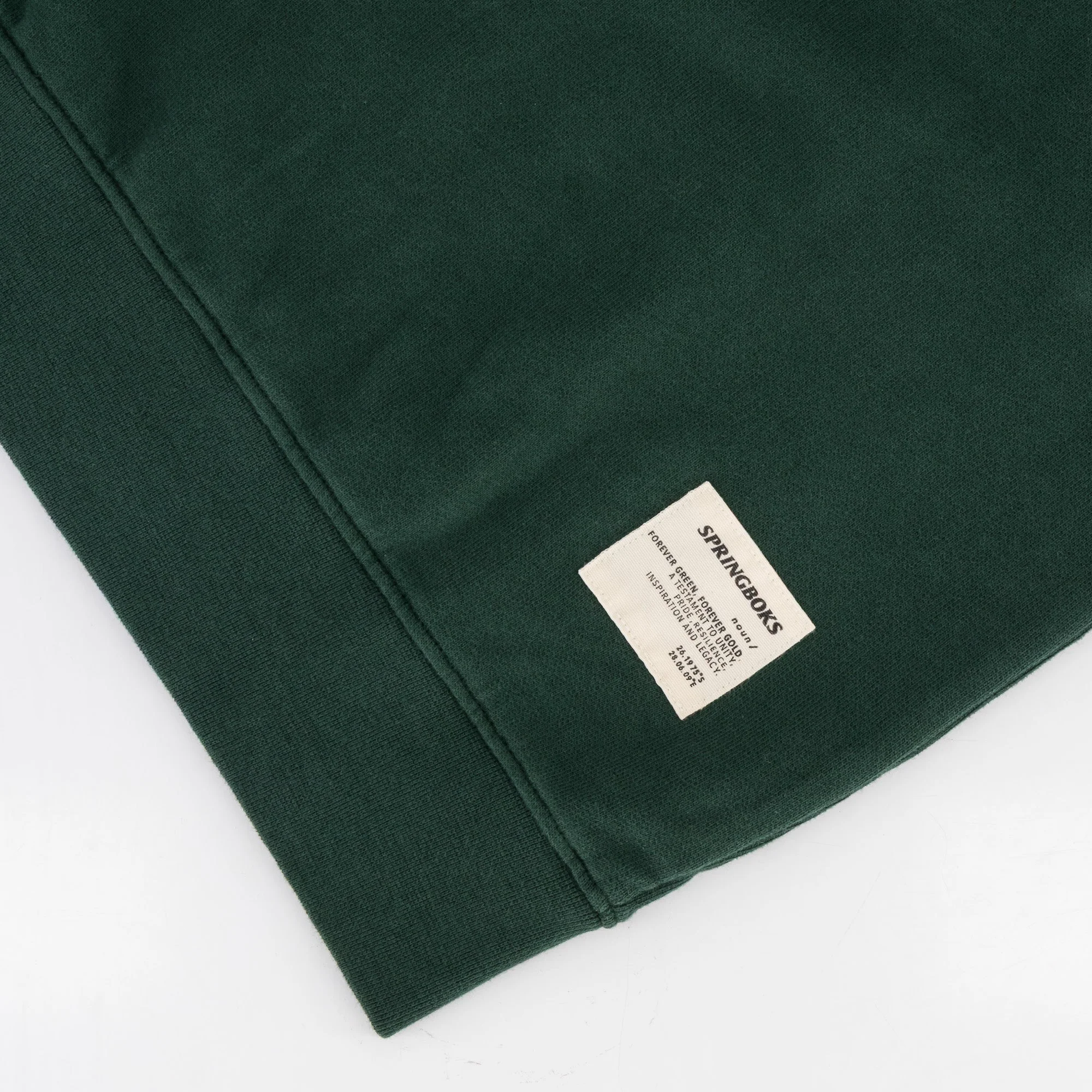 Springboks Twill SLV Quarter Zip Sweat - OS Green - Image 8
