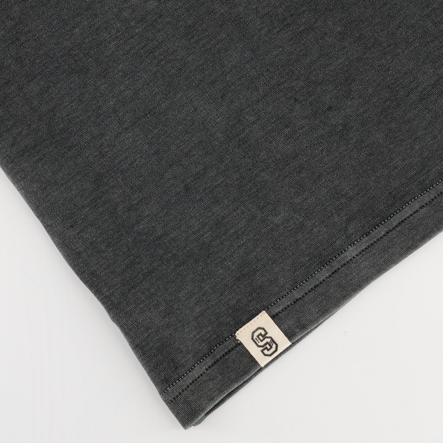 Stillknocks Acid Wash Boxy Crew Tee- Turb Grey - Image 6