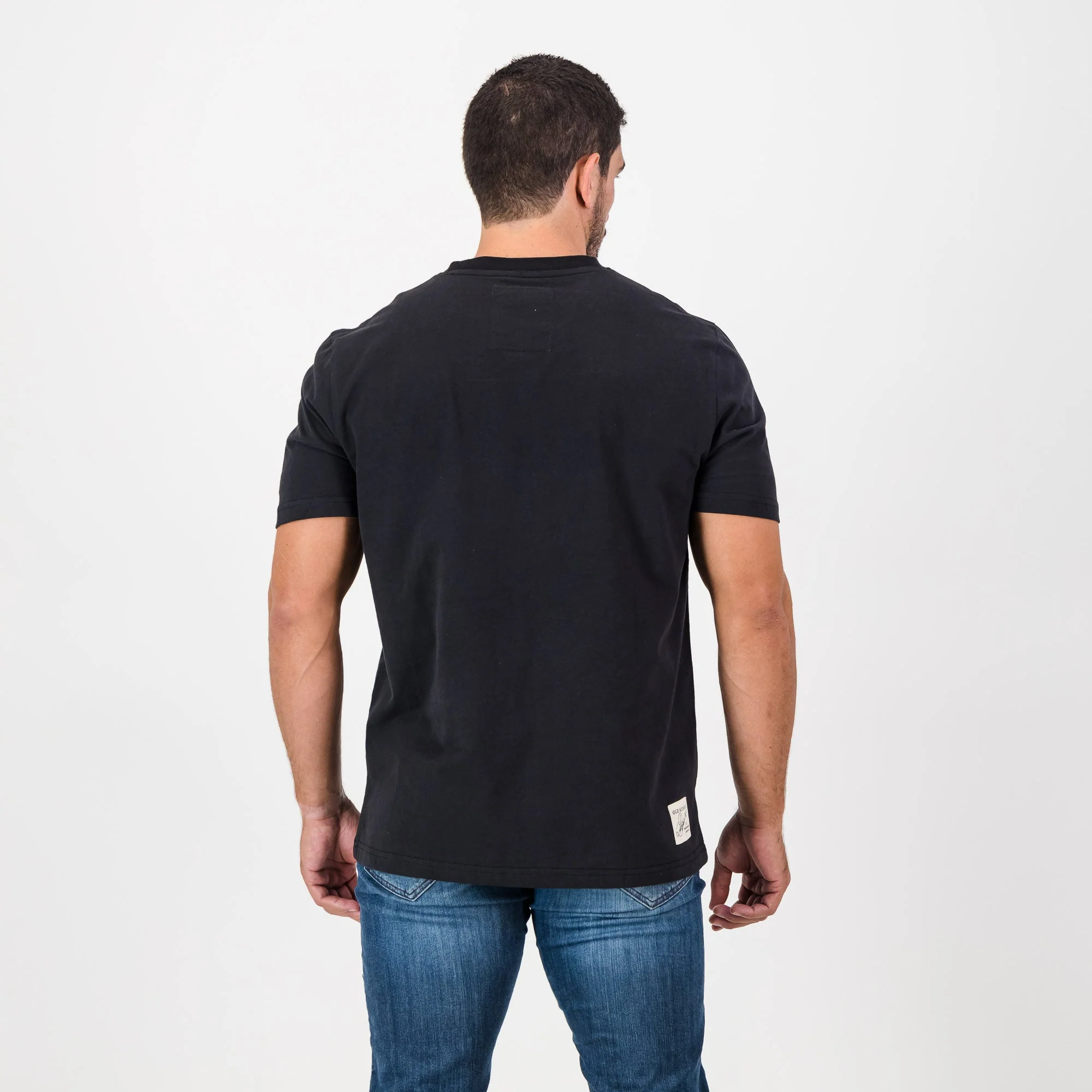 Stillknocks Built Diff Regular Crew Tee-Black - Image 4