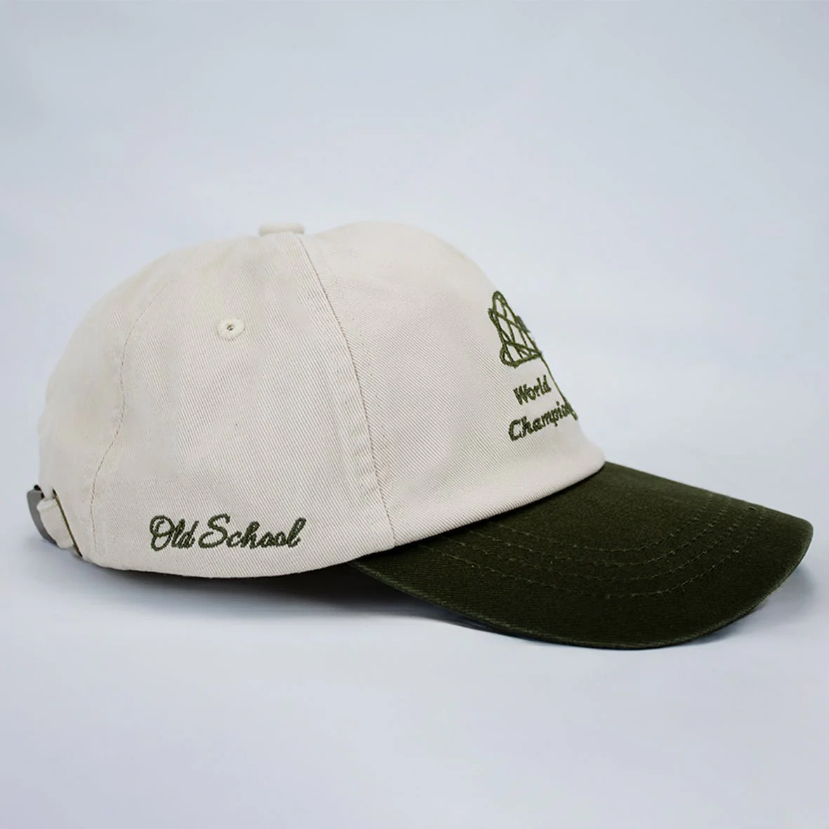 Stillknocks World Champ Two Tone Dad Cap-Ivory - Image 5