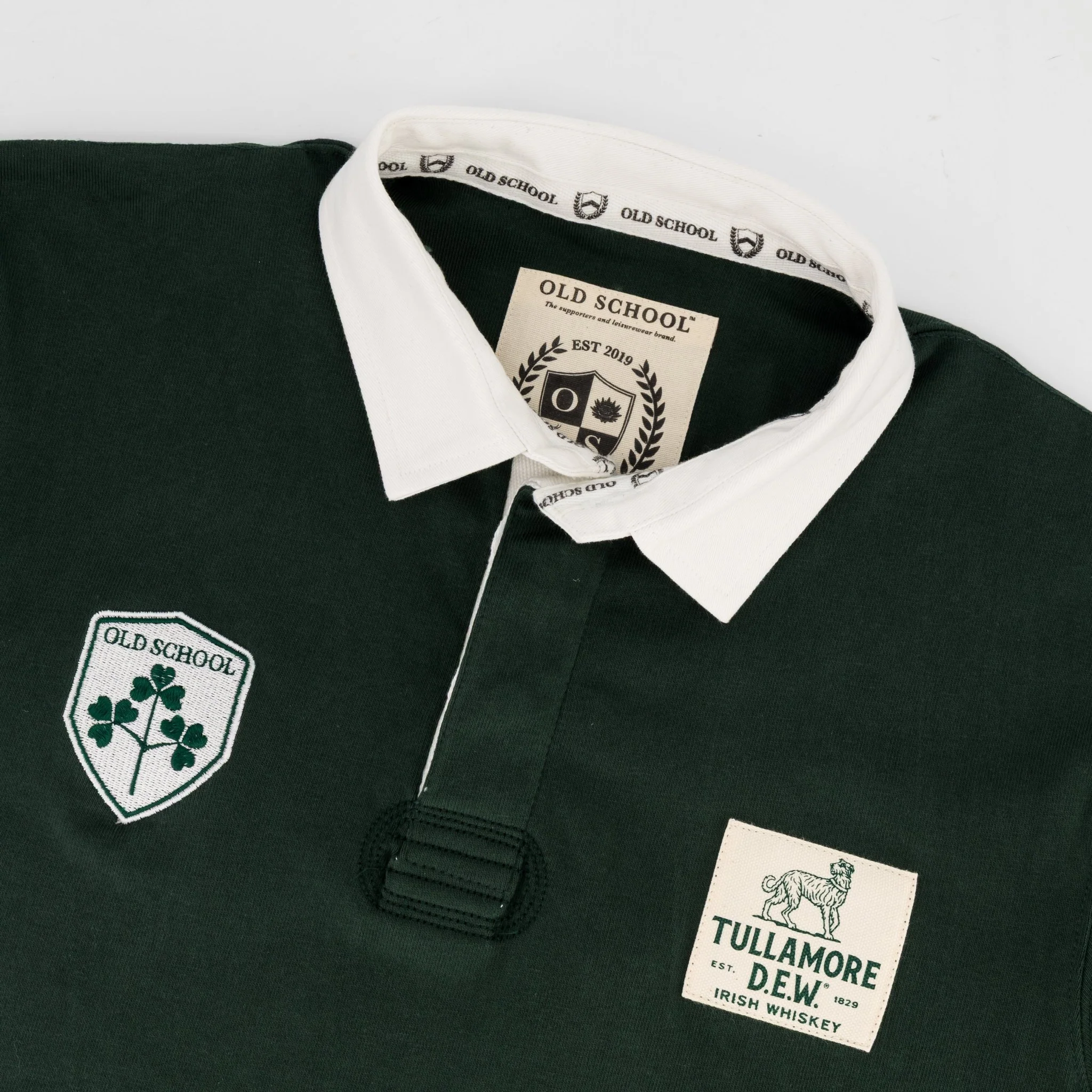 B2B Tullamore Dew SA Supp LS Rugby Jersey-OS Green - Image 6
